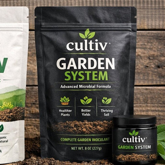Cultiv Garden System front label